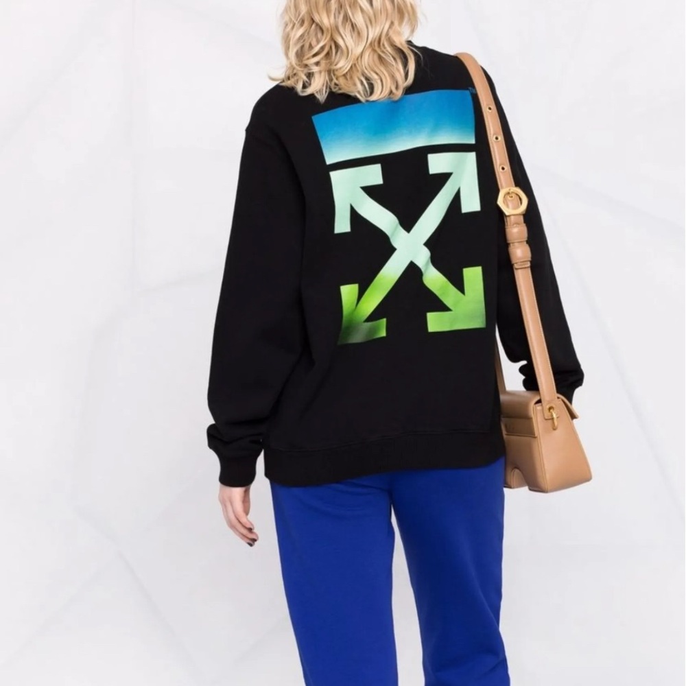 Off White Gradient Arrows Sweatshirt